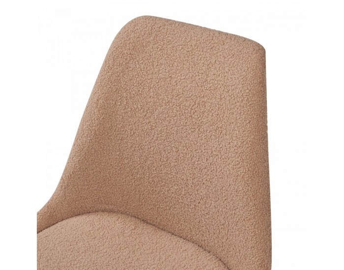 Трапезен стол Fläten комплект 4 Bouclé Taupe []