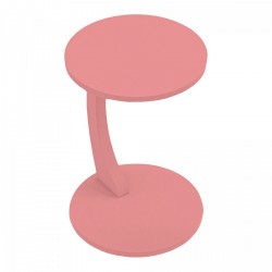 Помощна маса Holeby 56 x Ø 38 cm розова [] - Mese