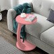Помощна маса Holeby 56 x Ø 38 cm розова []