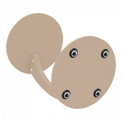 Помощна маса Holeby 56 x Ø 38 cm Cappuccino [] - Mese