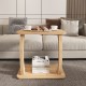 Помощна маса Stattela C-образна 59x35x56 cm вид дърво []
