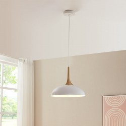 Blairgowrie висящ лек метал бял/месингов цвят [] - Decorațiuni