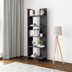 Vireftere библиотека 176x62x29 см сива [] - Living