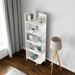 Vireftere библиотека 176x62x29 см бяла [] - Living