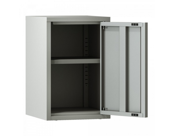 Стенен шкаф Burlöv 50x33x35 см стоманено сив []