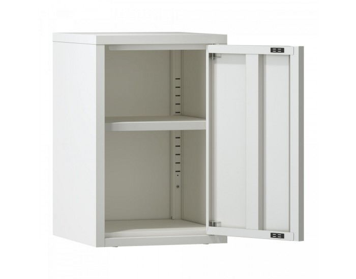Стенен шкаф Burlöv 50x33x35 см стомана бял []