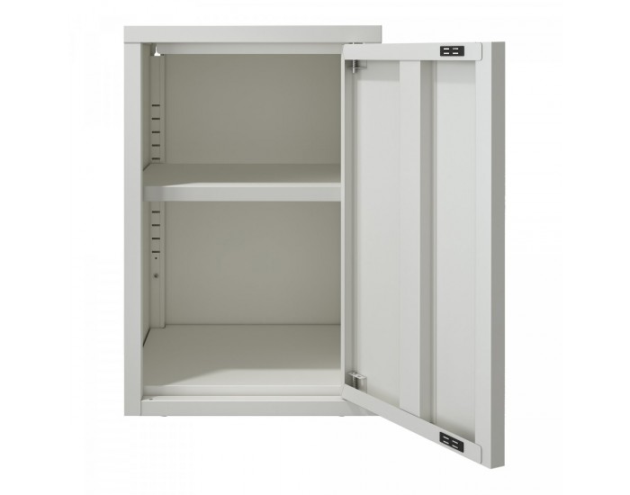 Стенен шкаф Burlöv 50x33x35 см стомана бял []