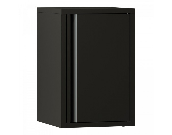 Стенен шкаф Burlöv 50x33x35 см стомана черен []