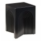 Помощна маса Elverumn 45x35x35 см черна, мат []