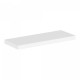Стенен рафт Bredebro 3,6 x 60 x 23 cm до прибл. 10 кг бяло []