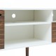 Шкаф за телевизор Vare 165x40x66 см бяло/орех []