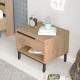 Нощно шкафче Vesanto 43x54x45 см вид дъб []