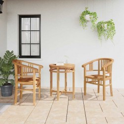 Sonata H Градински столове 2 pcs Кафяво 63 x 58 x 89 см - Scaune de grădină