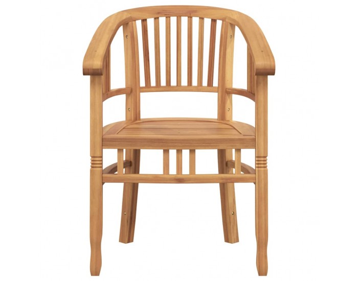 Sonata H Градински столове 2 pcs Кафяво 63 x 58 x 89 см