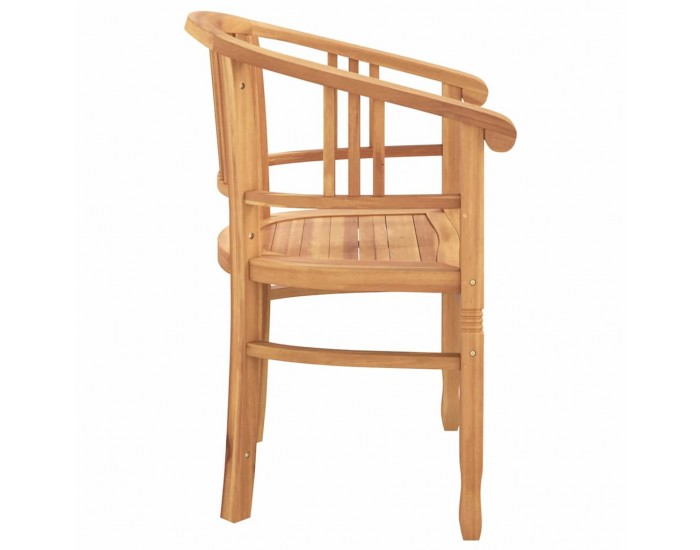 Sonata H Градински столове 2 pcs Кафяво 63 x 58 x 89 см