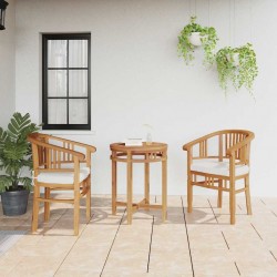 Sonata H Градински столове 2 pcs Кафяво 63 x 58 x 89 см - Scaune de grădină