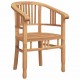 Sonata H Градински столове 2 pcs Кафяво 63 x 58 x 89 см