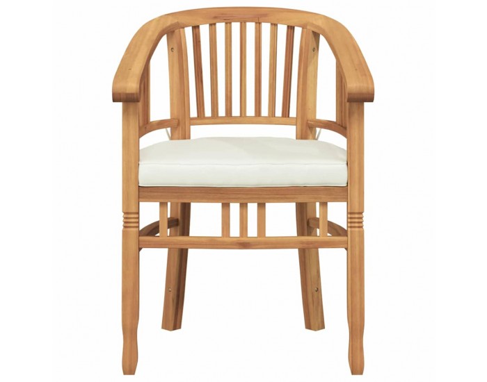 Sonata H Градински столове 2 pcs Кафяво 63 x 58 x 89 см
