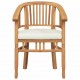 Sonata H Градински столове 2 pcs Кафяво 63 x 58 x 89 см