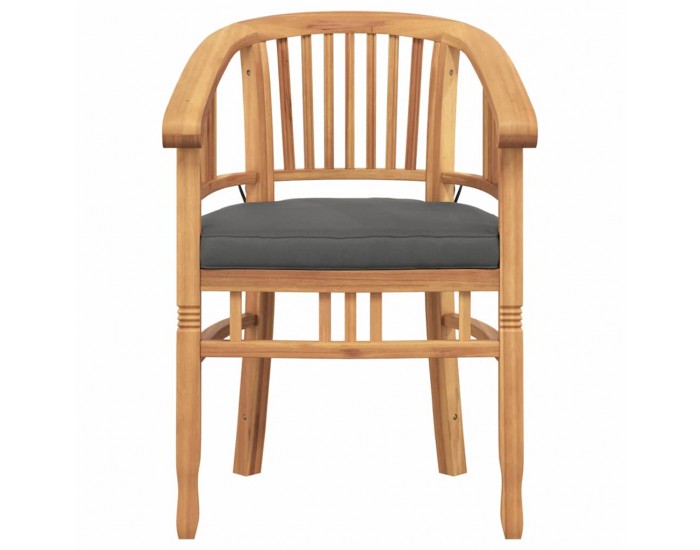 Sonata H Градински столове 2 pcs Кафяво 63 x 58 x 89 см