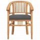 Sonata H Градински столове 2 pcs Кафяво 63 x 58 x 89 см