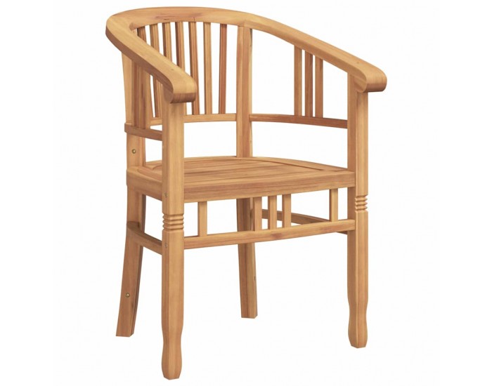 Sonata H Градински столове 2 pcs Кафяво 63 x 58 x 89 см