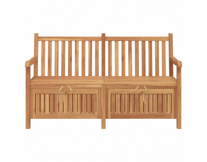 Sonata H Градинска Пейка за Съхранение Кафяво 150 x 60 x 90 см