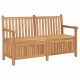 Sonata H Градинска Пейка за Съхранение Кафяво 150 x 60 x 90 см