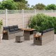 Sonata H Градински Софа Комплект с възглавница 9 pcs Сив 80 x 80 x 71 cm