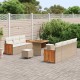 Sonata H Градински Софа Комплект 10 pcs бежово и кремаво 80 x 80 x 71 cm