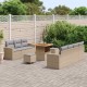 Sonata H Градински Софа Комплект 10 pcs бежово и светлосиво