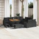 Sonata H Градински Софа Комплект 13 pcs Черно 100 x 100 x 71 cm