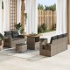 Sonata H Градински Софа Комплект с възглавница 8 pcs Сив 80 x 80 x 71 cm