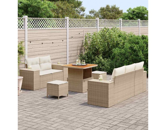 Sonata Set de canapele pentru grădină 8 buc. 8-Număr de locuri