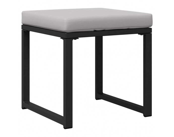 Sonata H Градински Софа Комплект 4 pcs Черно 61 x 72.5 x 71 см Стомана
