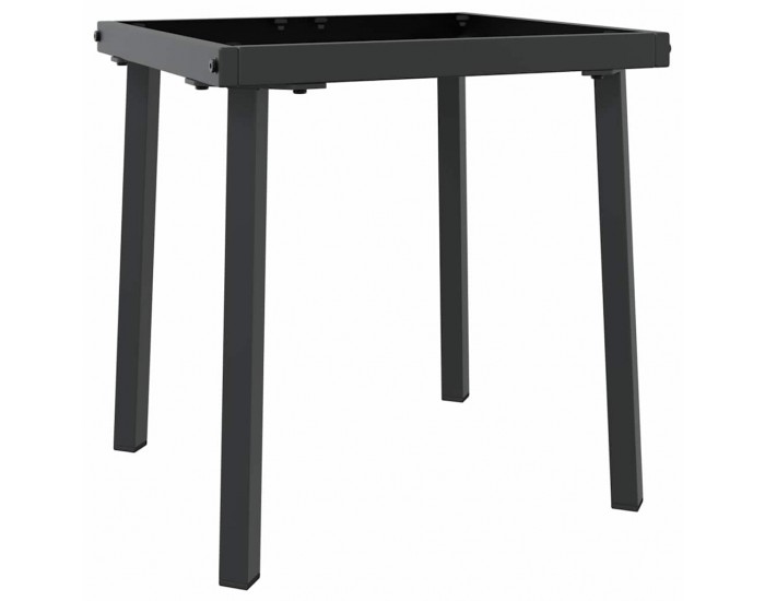 Sonata H Шезлонг с маса 2 pcs Черно 40 x 40 x 40.5 см полиратан