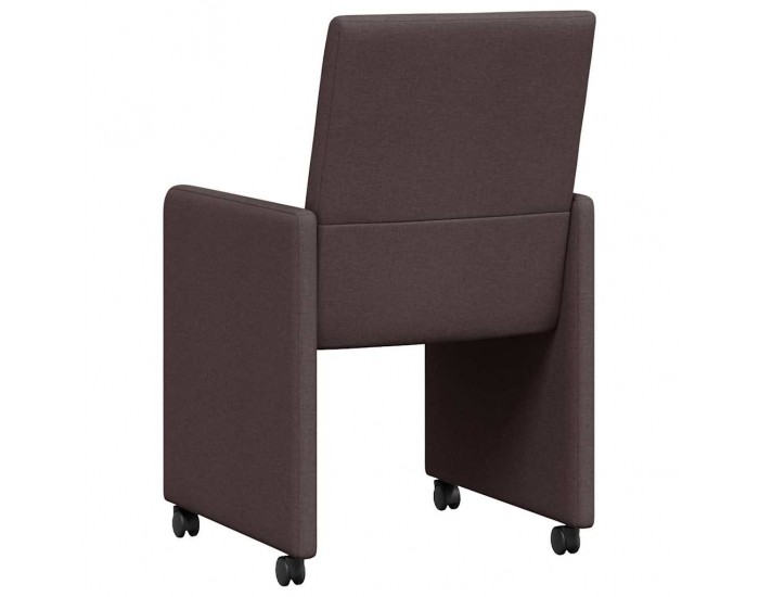 Sonata H Обедени столове 2 pcs Тъмнокафяв 57 х 66 х 94 см текстил