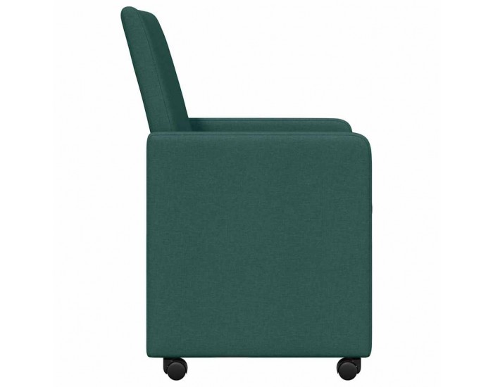 Sonata H Обедени столове 2 pcs Тъмнозелено 57 х 66 х 94 см текстил