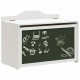 Sonata H Кутия за играчки Бяло 73 x 33 x 55 см Инженерно дърво