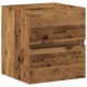 Sonata H Шкаф за мивка с врата Черен дъб 41 x 39 x 62 см Инженерно дърво