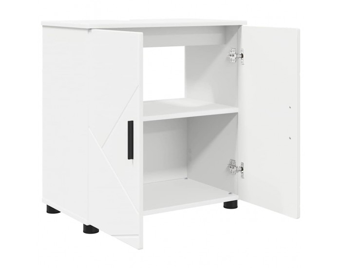 Sonata H Комплект мебели за баня с врата 3 pcs Бяло 61 x 35 x 64 см