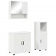 Sonata H Комплект мебели за баня с врата 3 pcs Бяло 61 x 35 x 64 см