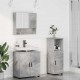 Sonata H Комплект мебели за баня 3 pcs Бетонно сиво 61 x 35 x 64 см