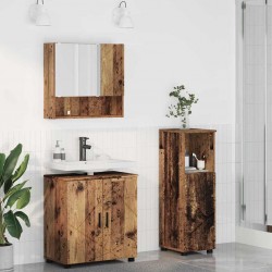 Sonata H Комплект мебели за баня 3 pcs Старо дърво 61 x 35 x 64 см - Dulapuri de baie