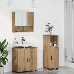 Sonata H Комплект мебели за баня 3 pcs дъб артизан 61 x 35 x 64 см - Baie