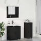 Sonata H Комплект мебели за баня с чекмедже 3 pcs Черно 61 x 35 x 64 см