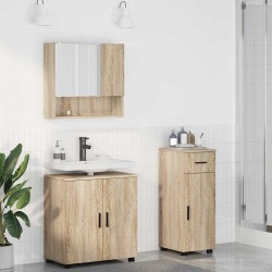 Sonata H Комплект мебели за баня 3 pcs дъб сонома 61 x 35 x 64 см - Baie