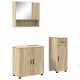 Sonata H Комплект мебели за баня 3 pcs дъб сонома 61 x 35 x 64 см