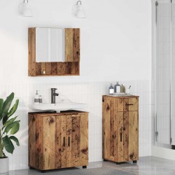 Sonata H Комплект мебели за баня 3 pcs Старо дърво 61 x 35 x 64 см - Dulapuri de baie