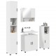 Sonata H Комплект мебели за баня с врата 4 pcs Бяло 61 x 35 x 64 см
